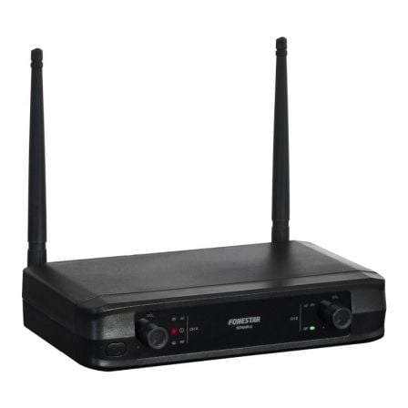 Micrófono Inalámbrico Doble Mano y Petaca UHF Fonestar SONAIR-2MP/ Incluye Receptor - Imagen 2