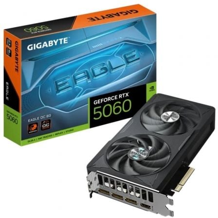 Tarjeta Gráfica Gigabyte GeForce RTX 5060 Eagle OC/ 8GB GDDR7