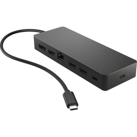 Docking USB Tipo-C HP 50H55UT/ 1xUSB Tipo-C/ 2xUSB/ 1xHDMI 4K/ 1xDisplayPort/ 1xRJ45/ 1xUSB Tipo-C PD