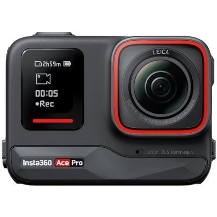 Cámara Digital Deportiva Insta360 Ace Pro/ 8K/ Ángulo de visión 180º/ Negra - Imagen 2