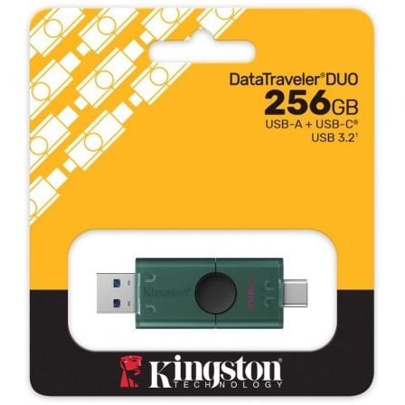 Pendrive 256GB Kingston DataTraveler Duo USB Tipo-C y USB 3.2 - Imagen 4