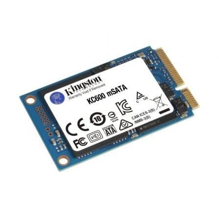 Disco SSD Kingston KC600 256GB/ mSATA/ Full Capacity - Imagen 2