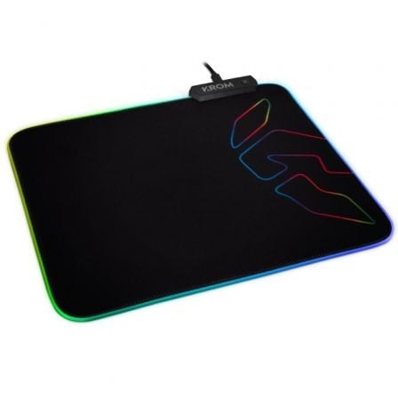 Alfombrilla Krom Knout RGB con Iluminación LED/ 320 x 270 x 3 mm - Imagen 2