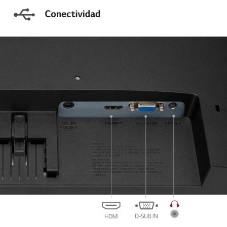 Monitor LG 24MR400-B 23.8"/ Full HD/ Negro - Imagen 4