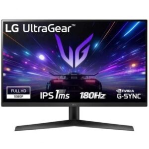 Monitor Gaming LG UltraGear 27GS60F-B 27"/ Full HD/ 1ms/ 180Hz/ IPS/ Negro