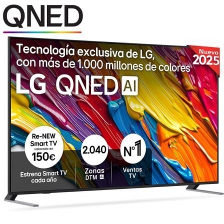 Televisor LG QNED 75QNED84A6C 75"/ Ultra HD 4K/ Smart TV/ WiFi
