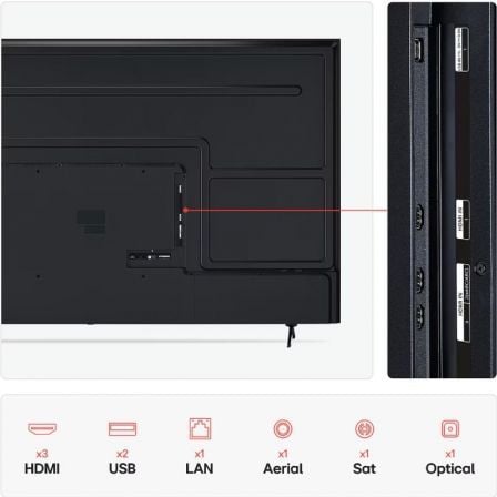 Televisor LG UHD 86UA75006LA 86"/ Ultra HD 4K/ Smart TV/ WiFi - Imagen 3