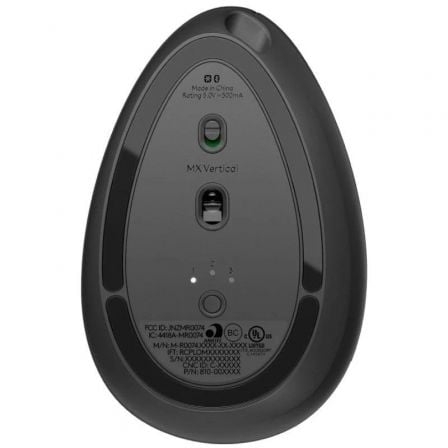 Ratón Vertical Inalámbrico por Bluetooth Logitech Vertical MX/ Batería recargable/ Hasta 4000 DPI - Imagen 5