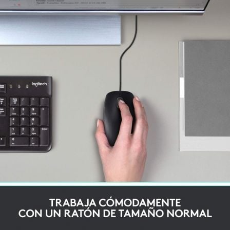 Ratón Logitech B100 OEM/ Hasta 800 DPI - Imagen 5