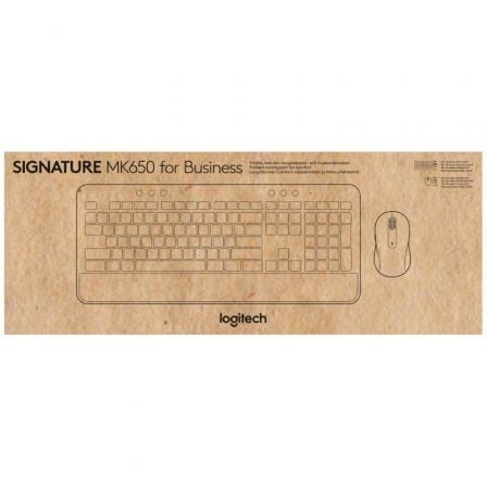 Teclado y Ratón Inalámbricos Logitech Signature MK650 for Business 920-010998/ Grafito - Imagen 4