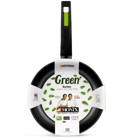 Sartén Monix Green M481228/ Ø28cm/ Aluminio forjado/ Apta para Inducción - Imagen 5