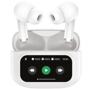 Auriculares Bluetooth Muvit For Change True Wireless Estéreo con estuche de carga/ Autonomía 6h/ Blancos