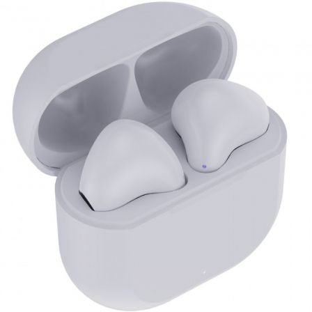 Auriculares Bluetooth Myway Wireless Touch MWHPH0030 con estuche de carga/ Autonomía 3h/ Blancos - Imagen 2