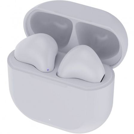 Auriculares Bluetooth Myway Wireless Touch MWHPH0030 con estuche de carga/ Autonomía 3h/ Blancos - Imagen 3