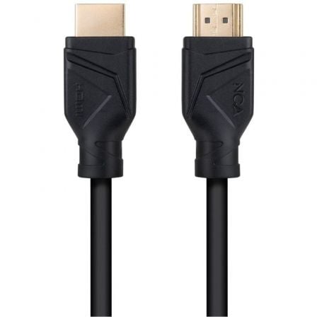 Cable HDMI 2.1 8K Nanocable 10.15.8300/ HDMI Macho - HDMI Macho/ 50cm/ Negro - Imagen 3