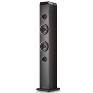 Torre de Sonido con Bluetooth NGS SKY CHARM PRO/ 80W/ 2.0/ Negra
