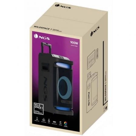 Altavoz Portable con Bluetooth NGS Wild Space 1/ 900W - Imagen 4