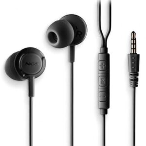 Auriculares Intrauditivos NGS Cross Drift/ con Micrófono/ Jack 3.5/ Negros