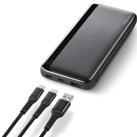 Powerbank 10000mAh NGS QUIZ 10/ 22.5W/ Negra - Imagen 3