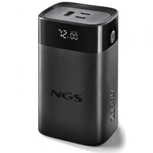 Powerbank 20000mAh NGS TWIX20/ 65W/ Compatible con Portátiles/ Negra