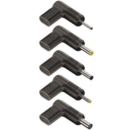 Pack 5 Clavijas para Portátil Asus NGS BUD-AS/ DC – USB Tipo-C
