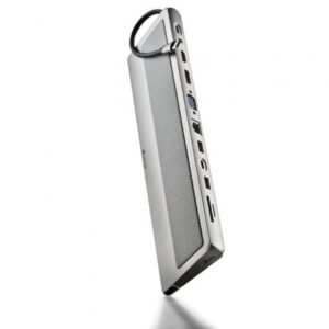 Docking USB Tipo-C NGS WonderDock 12 Pro/ 3xUSB/ 2xHDMI 4K/ 1xVGA/ 1xRJ45/ 1xLector de Tarjetas/ 1xJack 3.5/ 1xUSB Tipo-C PD/ Gris