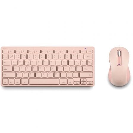 Teclado y Ratón Inalámbricos NGS Fantasy Kit Pink/ Rosa - Imagen 3