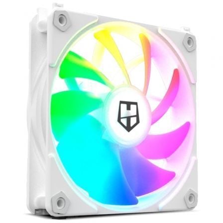 Ventilador Nox Easy Link/ ARGB/ 12cm/ Blanco - Imagen 2