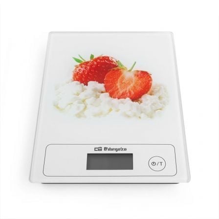 Báscula de Cocina Electrónica Orbegozo PC 1018/ hasta 5kg/ Blanca - Imagen 2