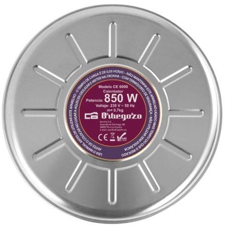 Calientacamas Orbegozo CE 6000/ Plateado - Imagen 3