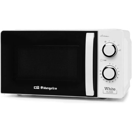 Microondas Orbegozo MI 2115/ 700W/ Capacidad 20L/ Blanco - Imagen 4