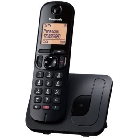 Teléfono Inalámbrico Panasonic KX-TGC250SPB/ Negro - Imagen 2