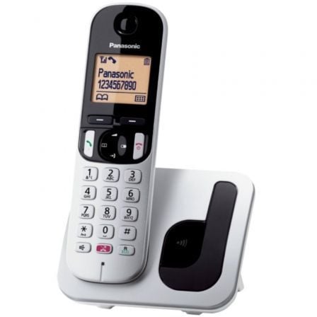 Teléfono Inalámbrico Panasonic KX-TGC250SPS/ Plata - Imagen 2