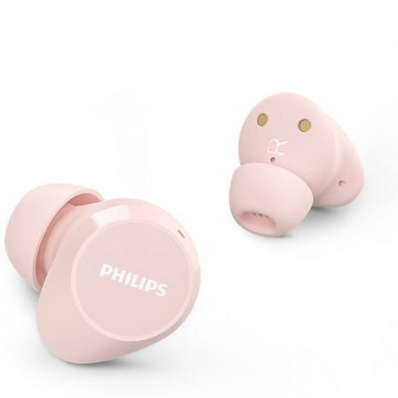 Auriculares Bluetooth Philips TAT1209 con estuche de carga/ Autonomía 6h/ Rosas - Imagen 2