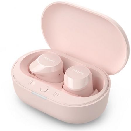 Auriculares Bluetooth Philips TAT1209 con estuche de carga/ Autonomía 6h/ Rosas - Imagen 3