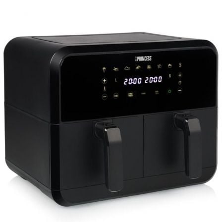 Freidora por Aire Airfryer / Sin Aceite Princess Double Basket Airfryer 182068/ 2400W/ Capacidad 8L
