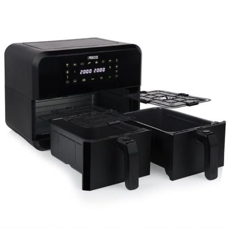 Freidora por Aire Airfryer / Sin Aceite Princess Double Basket Airfryer 182068/ 2400W/ Capacidad 8L - Imagen 4