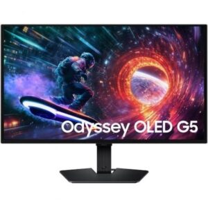 Monitor Gaming Samsung Odyssey G5 G50SF S27FG502SU 27"/ QHD/ 0.03ms/ 180Hz/ OLED/ Negro