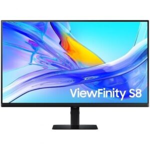 Monitor Profesional Samsung ViewFinity S8 S80UD S32D800UAU 32"/ 4K/ Regulable en altura/ Negro
