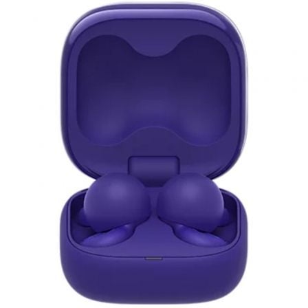 Auriculares Bluetooth Sony LinkBuds Open con estuche de carga/ Autonomía 8h/ Violetas - Imagen 2