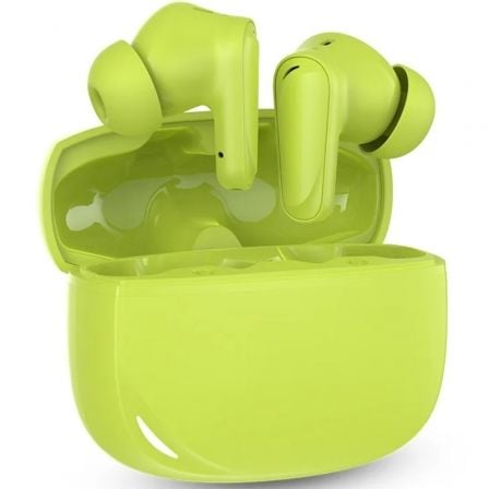Auriculares Bluetooth SPC Boost Buds con estuche de carga/ Autonomía 7.5h/ Verde Lima - Imagen 3