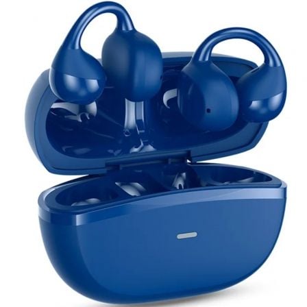 Auriculares Bluetooth SPC Boost Clip con estuche de carga/ Autonomía 6h/ Azules - Imagen 3
