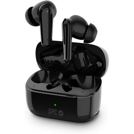 Auriculares Bluetooth SPC Ether 2 Pro con estuche de carga/ Autonomía 6.5h/ Negros - Imagen 3