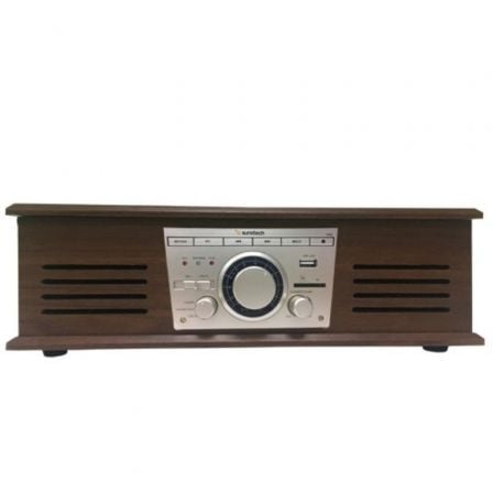Tocadiscos Sunstech PXR32/ Bluetooth/ Radio FM/ Conversor a MP3 - Imagen 3