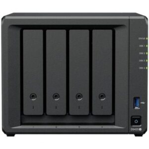 NAS Synology Diskstation DS425+/ 4 Bahías 3.5"- 2.5"/ 2GB DDR4/ Formato Torre