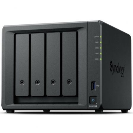 NAS Synology Diskstation DS425+/ 4 Bahías 3.5"- 2.5"/ 2GB DDR4/ Formato Torre - Imagen 2