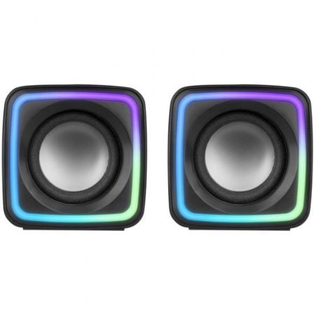 Altavoces Mars Gaming MSCUBE/ 8W/ 2.0/ Negros - Imagen 2