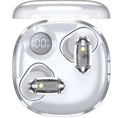 Auriculares Bluetooth Mars Gaming MHIB2 con estuche de carga/ Autonomía 7h/ Blancos - Imagen 4