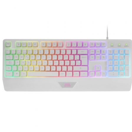 Pack Gaming Mars Gaming MCP124/ Teclado H-MECH + Ratón Óptico + Alfombrilla/ Blanco - Imagen 2