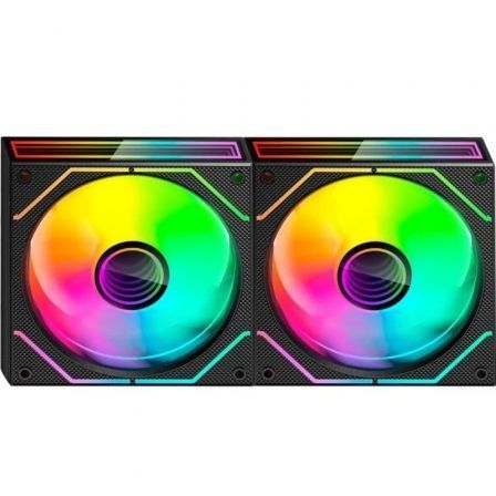 Pack 2 Ventiladores Mars Gaming MF-3DPROX2/ 12cm/ ARGB - Imagen 2